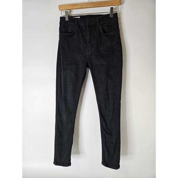 J Lindeberg Uma Black Jeans Highwaist Skinny Leg Women Size 28/30 - Picture 2 of 7